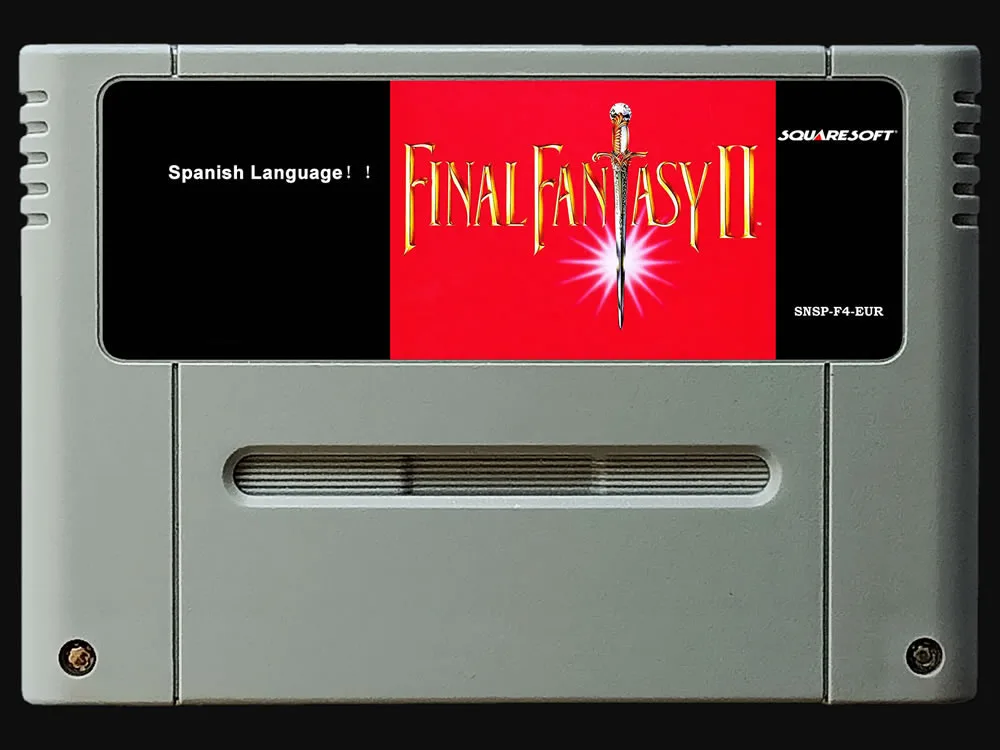 Giochi A 16Bit ** Ff 2 (Versione Pal Spagnola!! Lingua Spagnola!!)