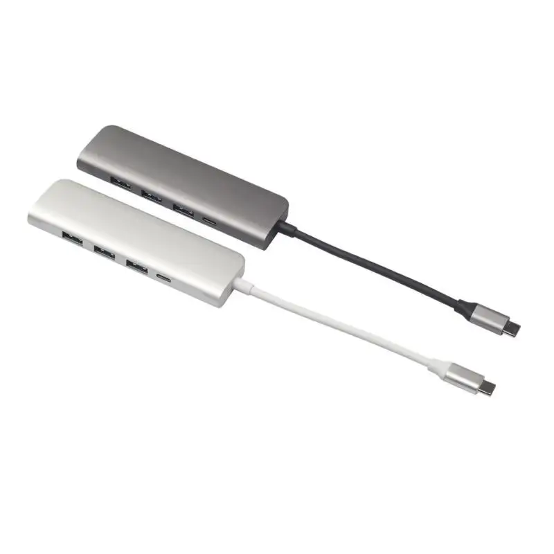 VODOOL 5 в 1 Тип C до 4K HDMI 3xusb 3,0 кабель для быстрой передачи док-станция с PD Порты и разъёмы для офиса Компьютерная периферия usb-концентраторы