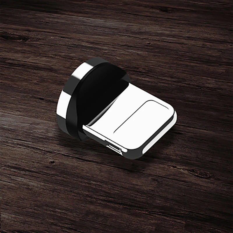 JUSFYU 1 м 2 м Магнитный светодиодный кабель Micro usb type C Магнитный usb кабель для зарядки для iPhone X 7 8 XS Max XR huawei samsung xiaomi LG - Цвет: One For iPhone