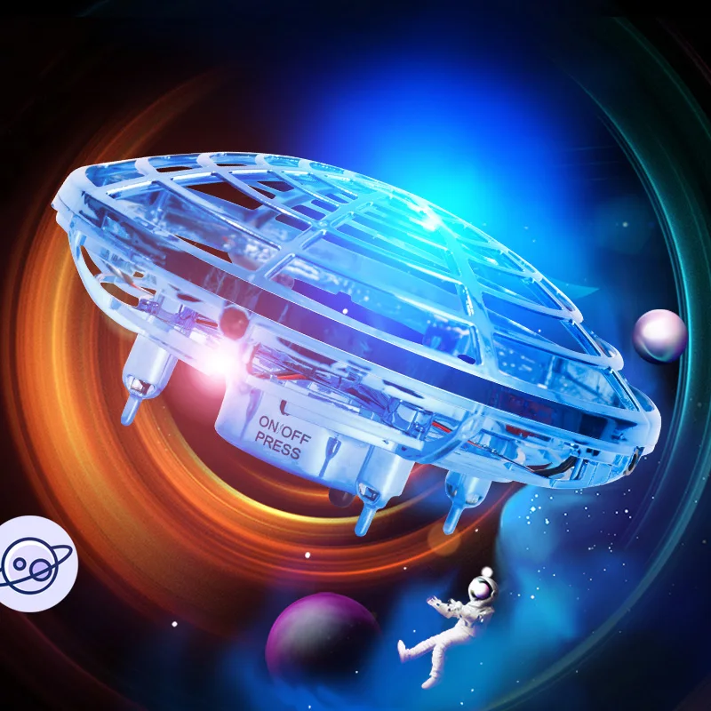 Mini Drones UFO Toys Infrared Sensing Control Hand Fly Aircraft Anti-collision Hand-operated Quadcopter Induction Toy ufo Drone