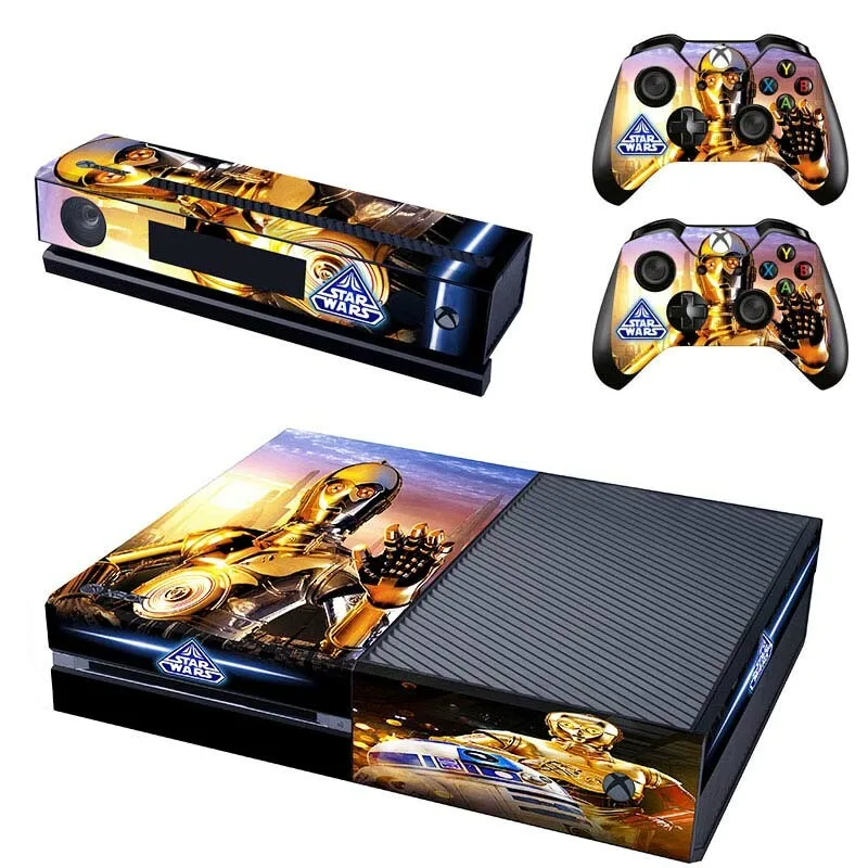 Star Wars: The Force Awakens sticker s для xbox one кожная наклейка Pegatinas для xbox one консоль Kinect два контроллера Skins - Цвет: GSTM0207