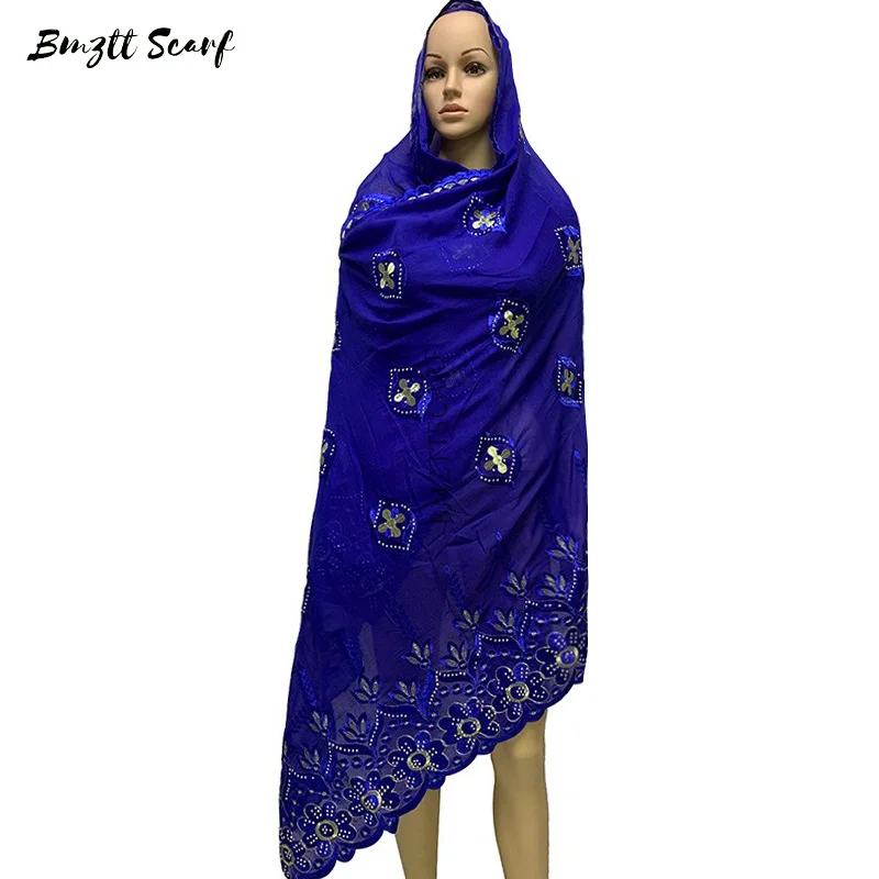 2020 Новый мусульманский модный хиджаб шарф африканские женские шарфы большой