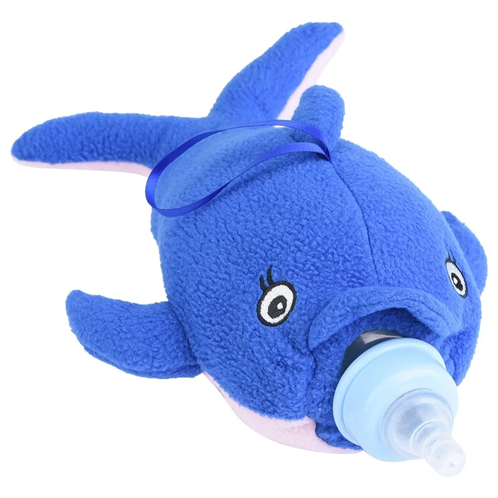 CYSINCOSBaby бутылочка для молока, плюшевый чехол, детский держатель молочной бутылки, мультяшное животное, мягкая плюшевая сумка, сохраняющая тепло, теплоизоляционная сумка