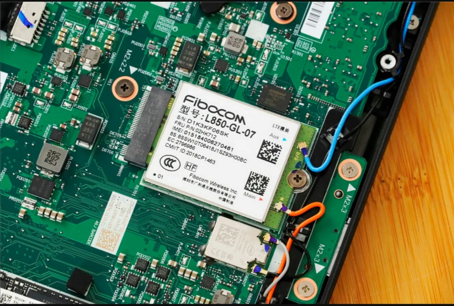 레노버 씽크패드용 무선 Fibocom L850-GL-07 M.2 카드, 4G LTE, T490, T490s, T14, T14s, L14, L15, L590, X390, X13, T495s, P53, 02HK7