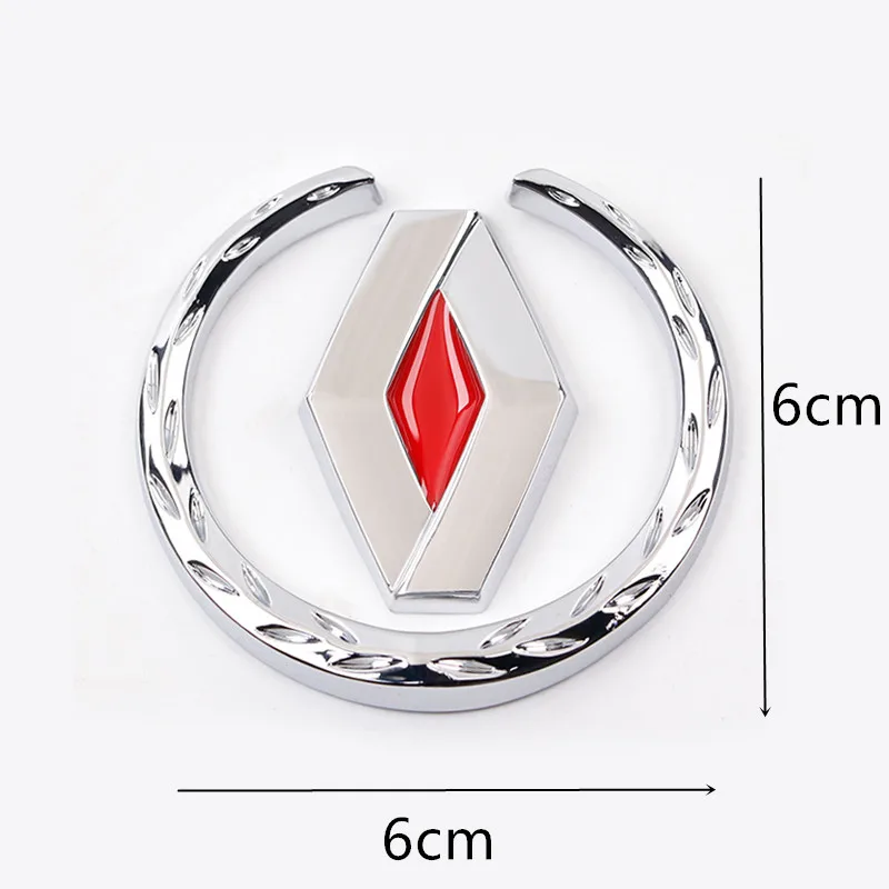 Автомобильная боковая наклейка из сплава для Renault Clio koleos Captur Megane Kadjar Duster Лагуна 2