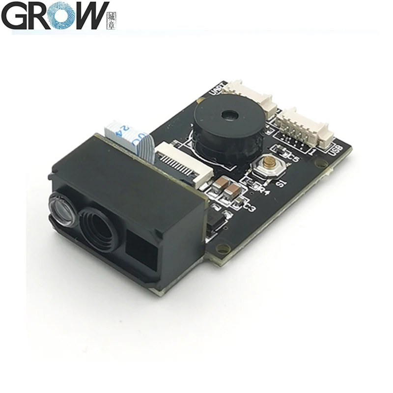 GROW GM77 640*480CMOS DC5V USB UART Interface 1D 2D Bar Code Qr Code Scanner Module Reader Passport Readble