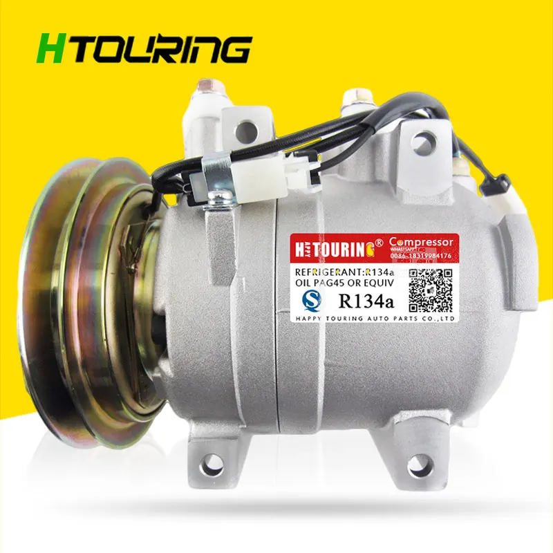 

DKV14C NEW AC COMPRESSOR FOR Kia Sportage 2.0L 1995 1996 1997 1998 1999 2000 2001 2002 R03703, 0K01A-61-450A / 0K01A 61 450A /0K01A61450A