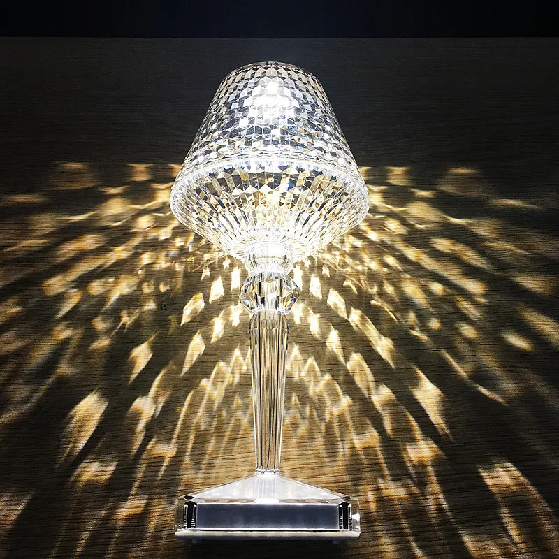 LV Crystal Table Lamp