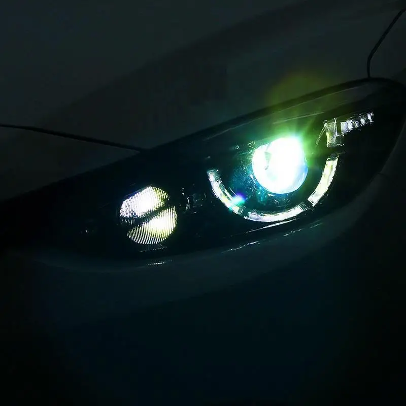 Automovil ходовые автомобили Drl запчасти Luces Led Para Автомобильные фары передние противотуманные задние Автомобильные фары в сборе 17 18 для Mazda Axela