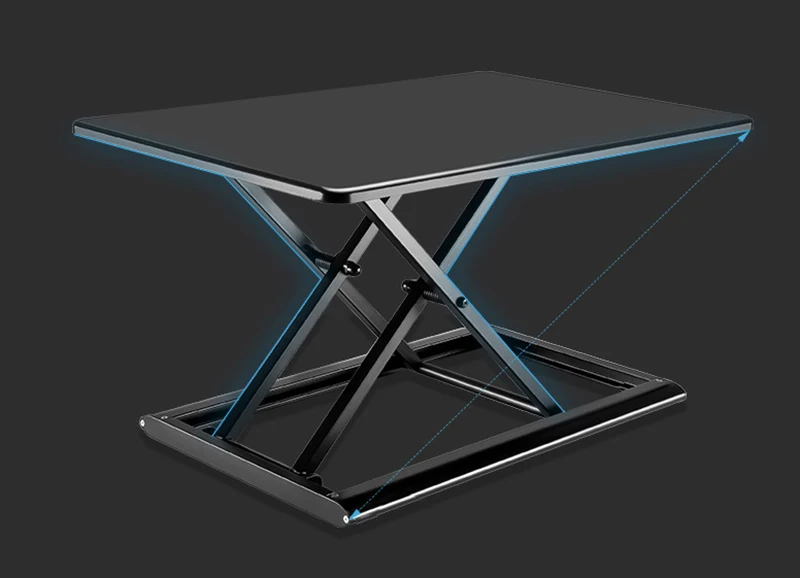 Hyvarwey ID-30 Aluminum Easy Up Height Adjust Sit Stand Desk Riser Foldable Laptop Desk Monitor Holder Stand With Keyboard Tray 8 Hyvarwey ID-30 Aluminum Easy Up Height Adjust Sit Stand Desk Riser Foldable Laptop Desk Monitor Holder Stand With Keyboard Tray 2