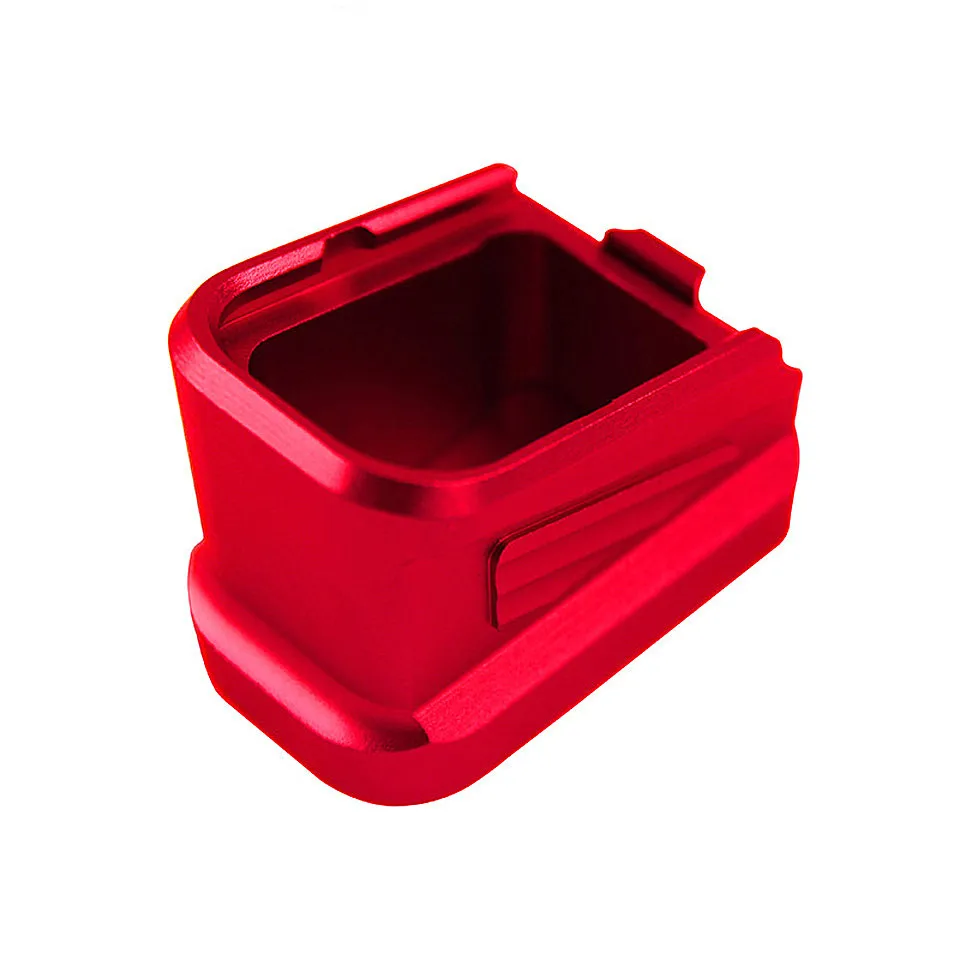 IPSC USPA IDPA Glock Magazine Base Pad Kit CNC Aluminum Made for Glock 17 17C 17L 22 22C 24 24C 31 31C 34 35