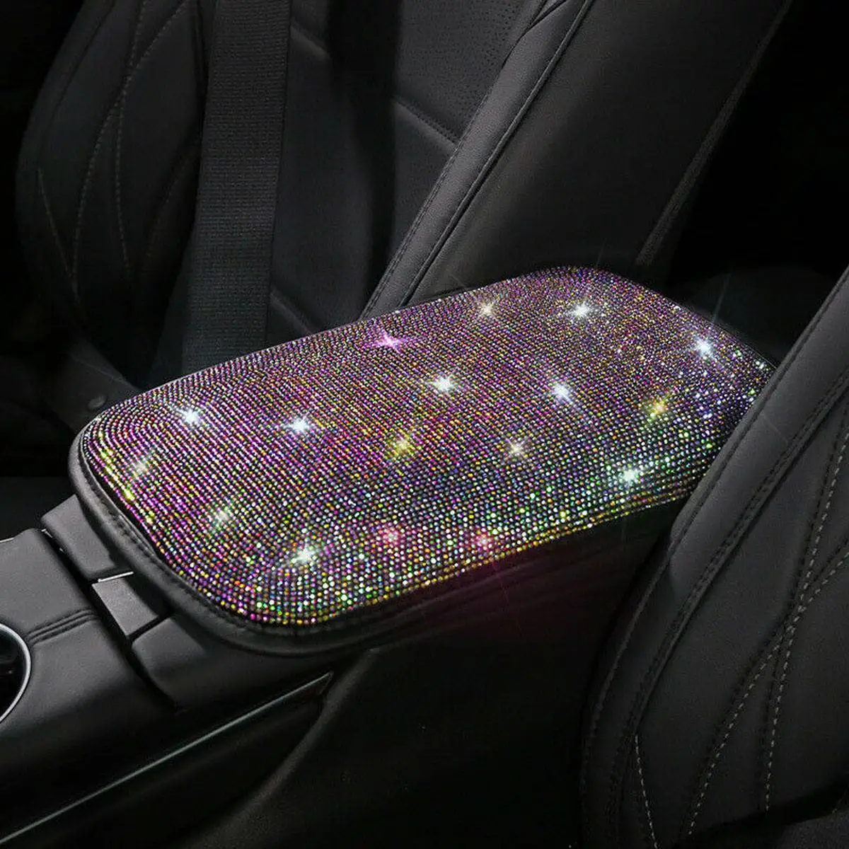 Universal Sparkle Luxus Bling Strass Diamant Auto Lenkrad Deckt Kopfstütze  Nützlich Auto Innen Decor Zubehör - AliExpress