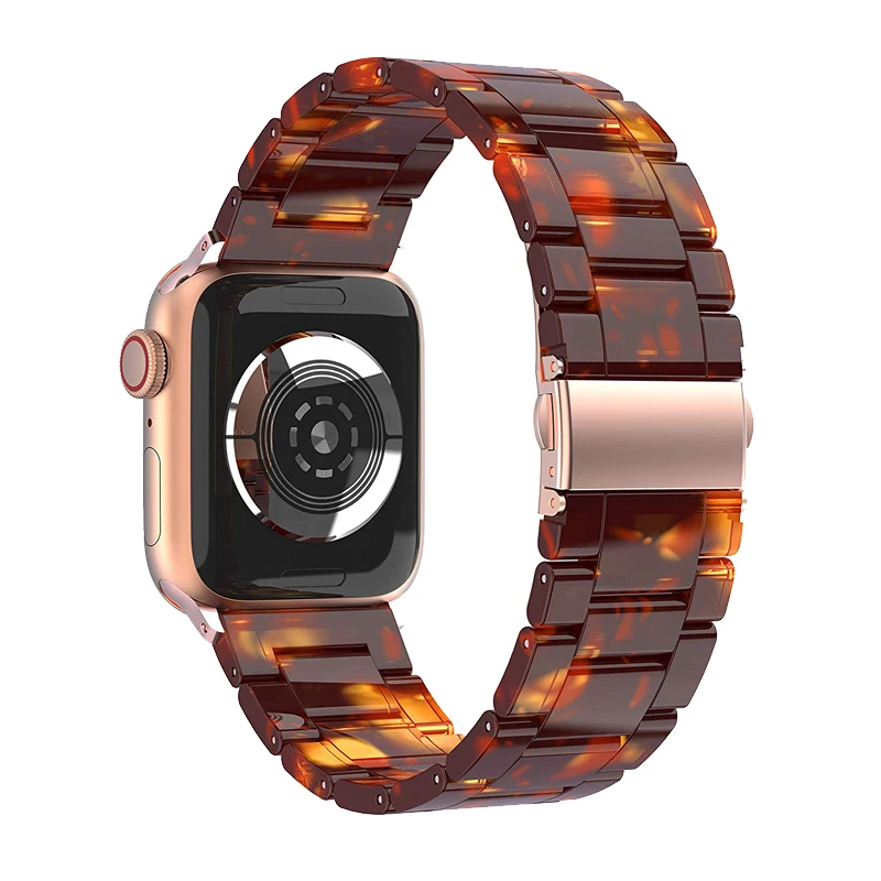 Резиновый ремешок для apple watch band 44 мм 40 мм, 42 мм, 38 мм, версия наручных часов iwatch серии 5/4/3/2/1 браслет Нержавеющая сталь пряжкой ремешок для часов