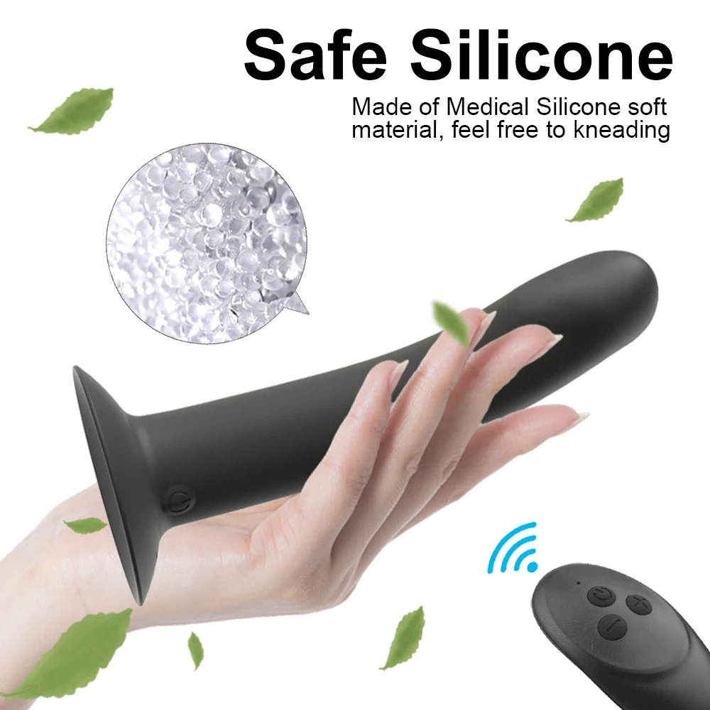 Vibratore rabbit con telecomando per massaggio vaginale anale_voghion.com
