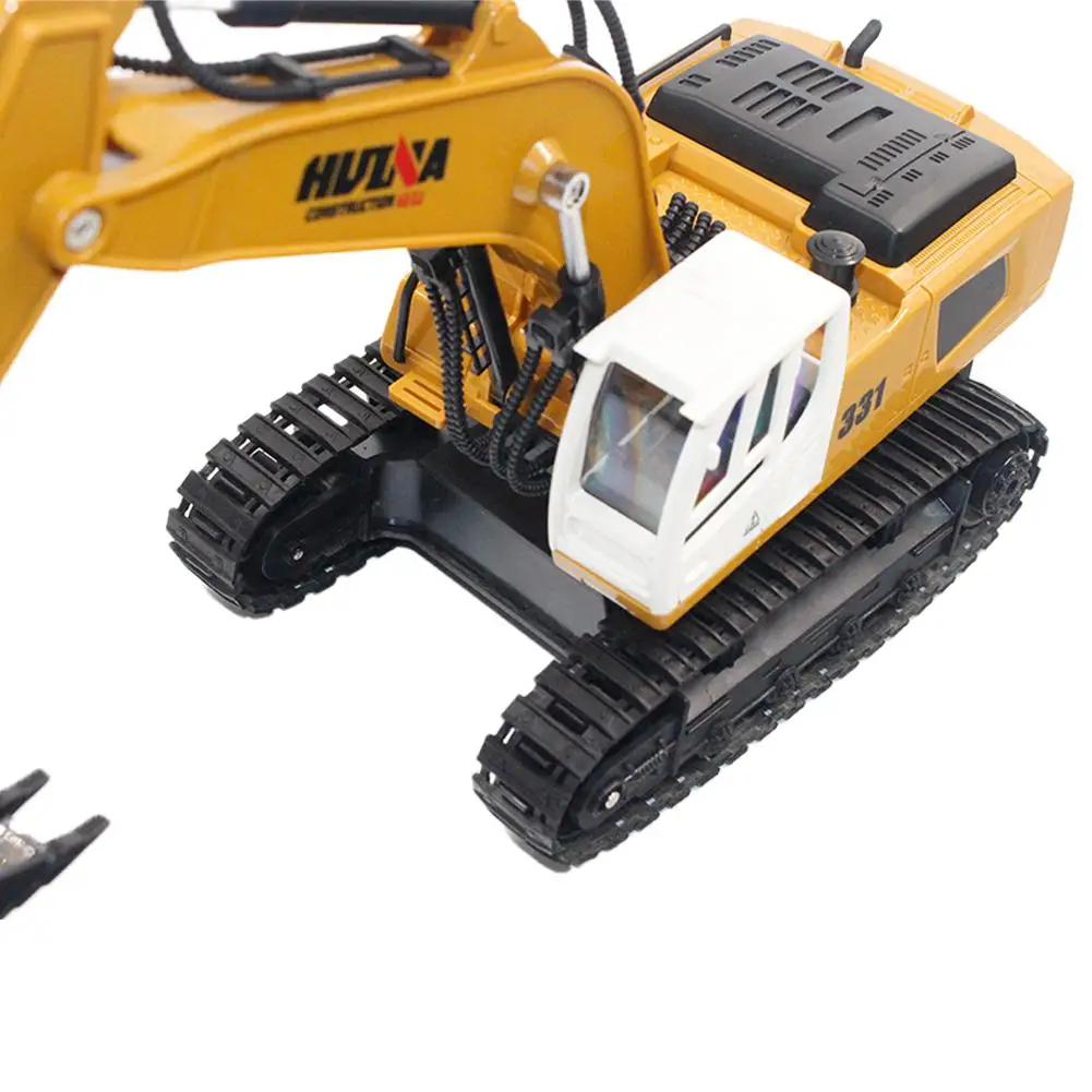 RCtown HuiNa игрушки 1331 1/16 2,4G 9CH электрический Rc экскаватор инженерные копания модель грузовика