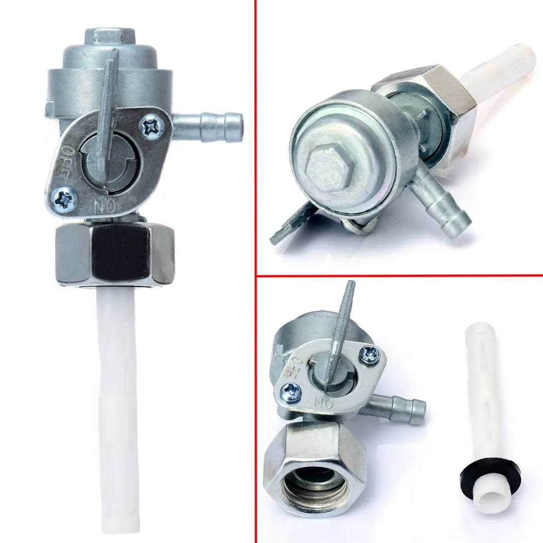 Mayitr On/Off Fuel Valve Switch Shut Off Valve Tap Gasoline Generator Fuel Tank Switch Generator Engine Oil Tank Replacement