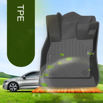 

TPE Custom Fit All-Weather Floor Mats for Tesla Model 3 2017 2018 2019 All-Weather Waterproof and Wearable RHD version