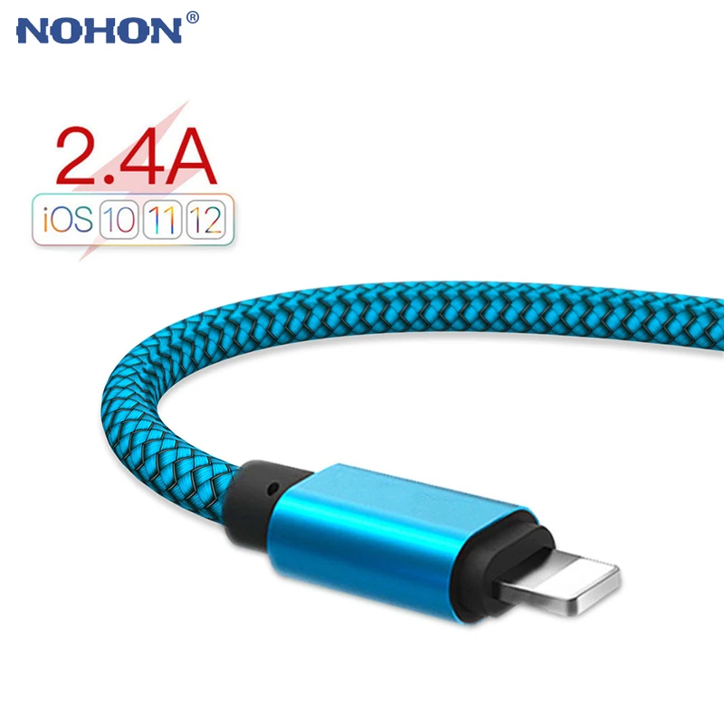 

20CM 1M 2M 3M Data USB Fast Charger Cable For iPhone Xs Max XR X 8 7 6 s 6s Plus 5s SE iPad Mobile Phone Charging Long Wire Cord