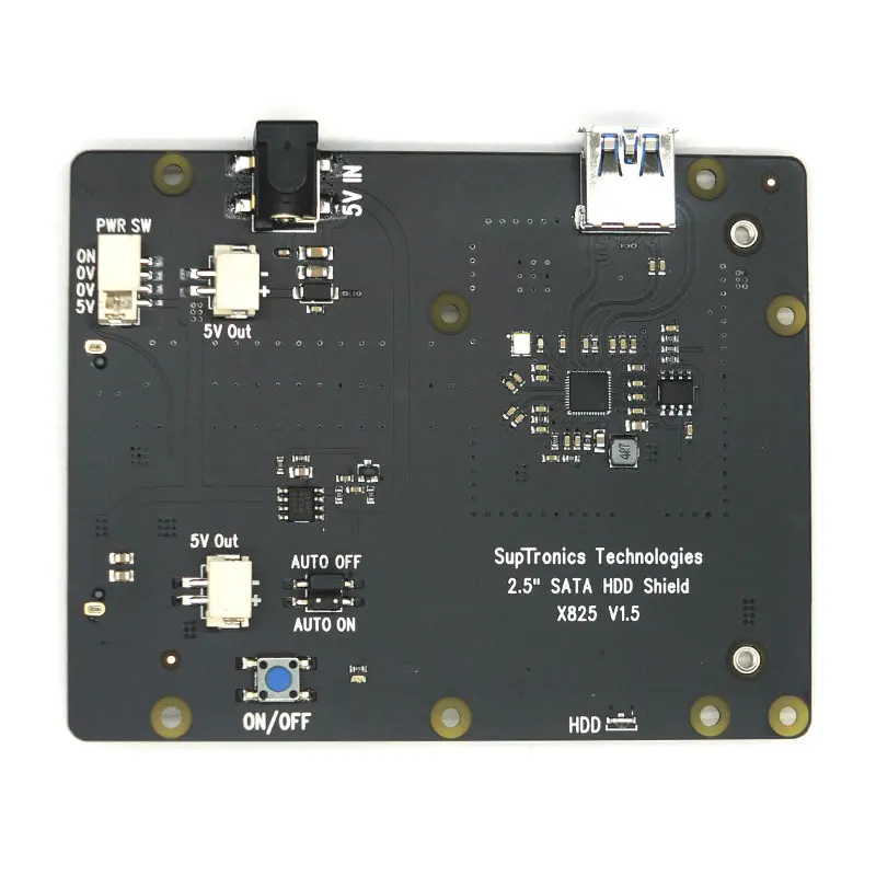 Raspberry X825 2 5 дюймов жесткого диска SATA HDD/SSD хранения Плата расширения для Pi 4B ( 4