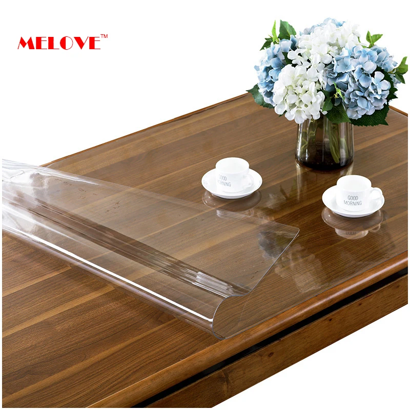 Clear Protective Desk Mat Transparent Waterproof Nonslip Tablecloth Silicone  Soft Glass Rug For Home Living Room Table Cover - AliExpress