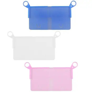 

Soft Silicone Face Mask Storage Holder Foldable Transparent Mask Container Clip for Disposable Mouth Masks