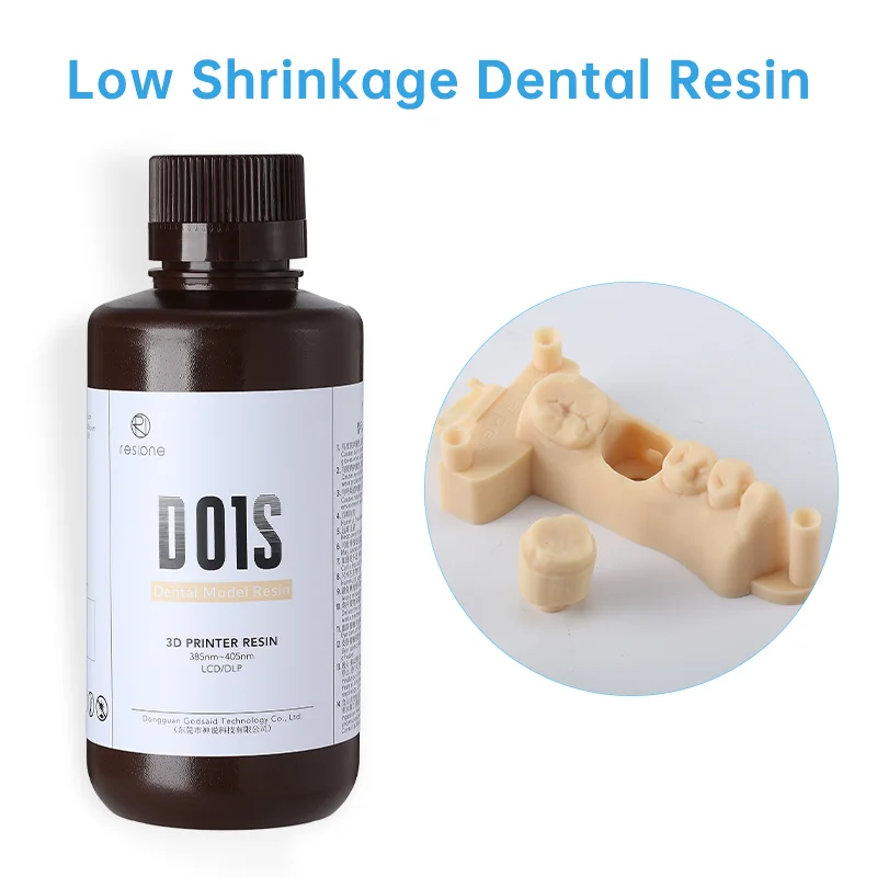 Resione D01S Dental resin Casting 3D Printer Resin For Elegoo Anycubic Resin 405nm UV Photopolymer 3D Printer