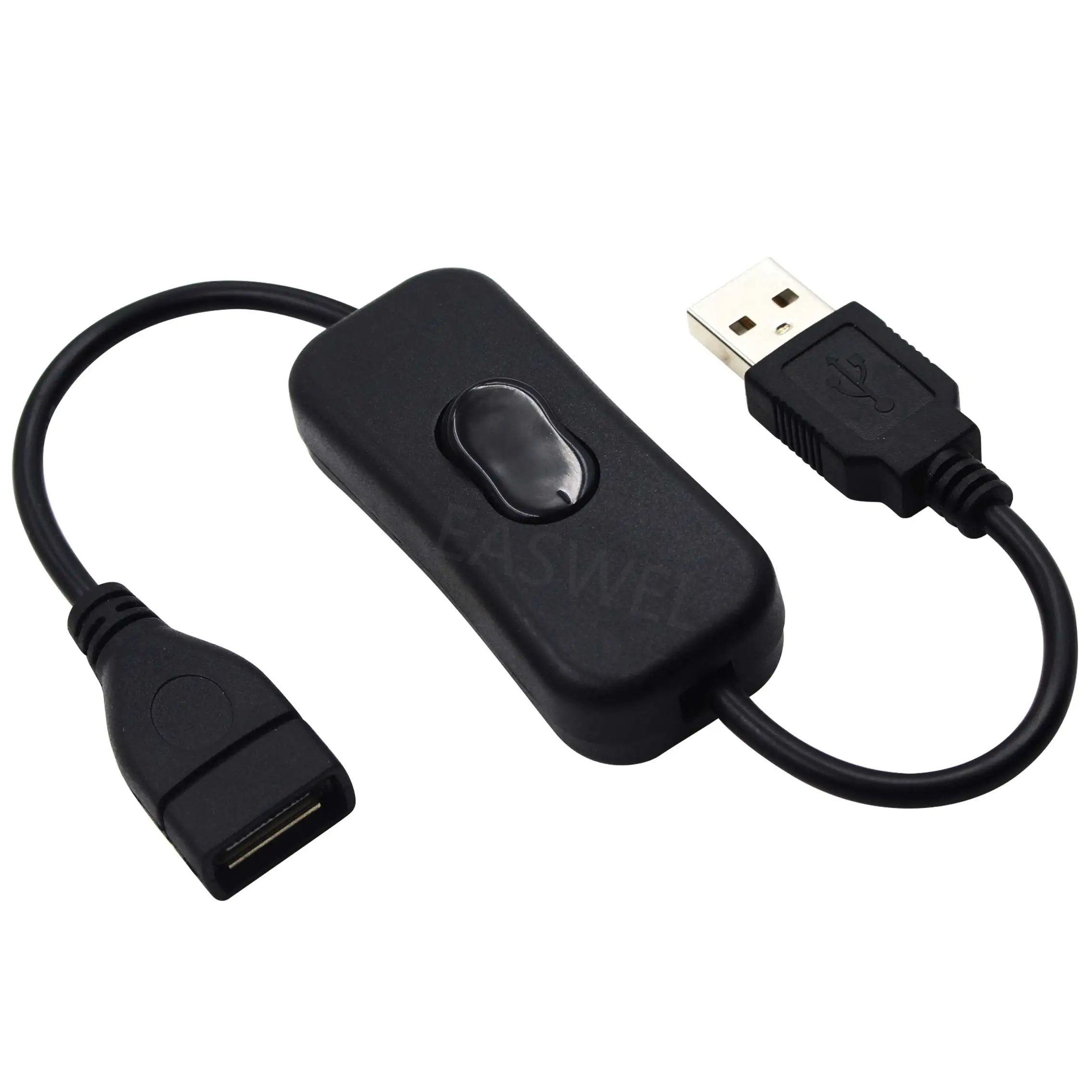 50 шт. USB мужчин и женщин удлинитель с переключателем вкл/выкл Q1T7