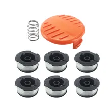 Линия триммера катушки для Black and Decker AF-100-3ZP GH600 GH900 30Ft 0,065 дюймов катушка заправки линия автоматическая подача RC-100-P Spo