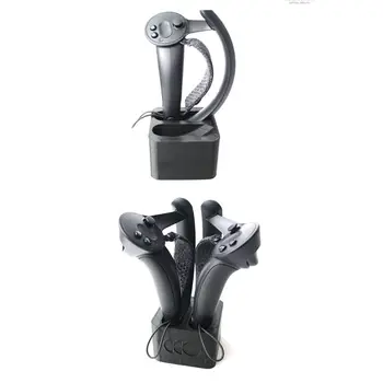 

Dual Slot Charging Base Fast Charging Stand Dock for Valve Index VR Handle Kit