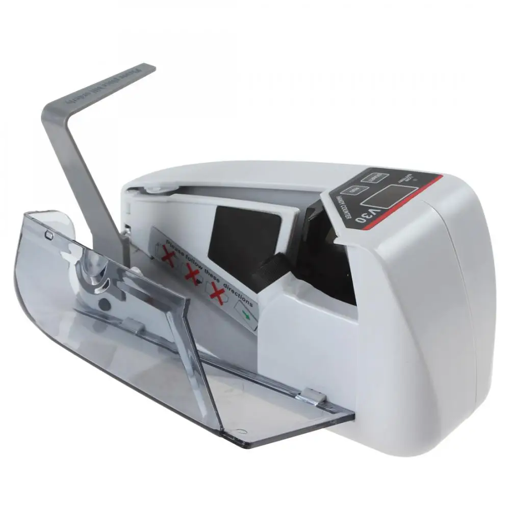 Компактный портативный счетчик купюр ручной из нескольких бумаг банкнот