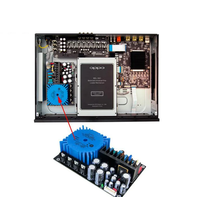 

Upgrade the built-in linear power board For OPPO UDP 203 205 Blu-ray Player T0967
