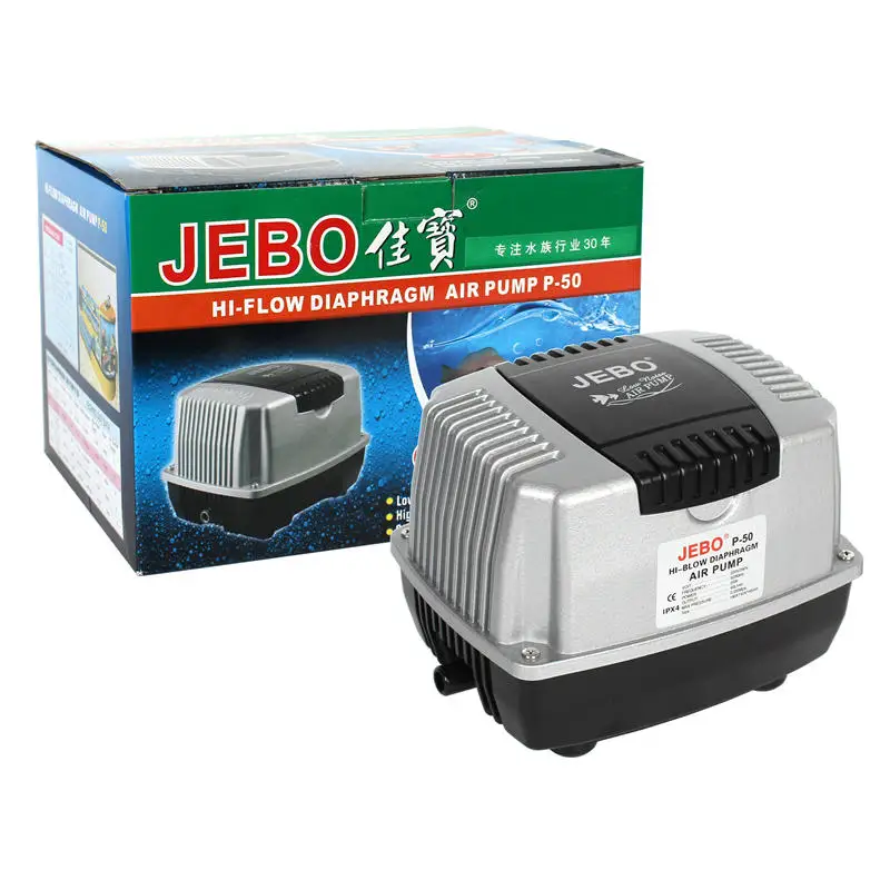 Аквариумный кислородный насос JEBO P 30 50 70 100 130 большой аквариумный пруд отводной