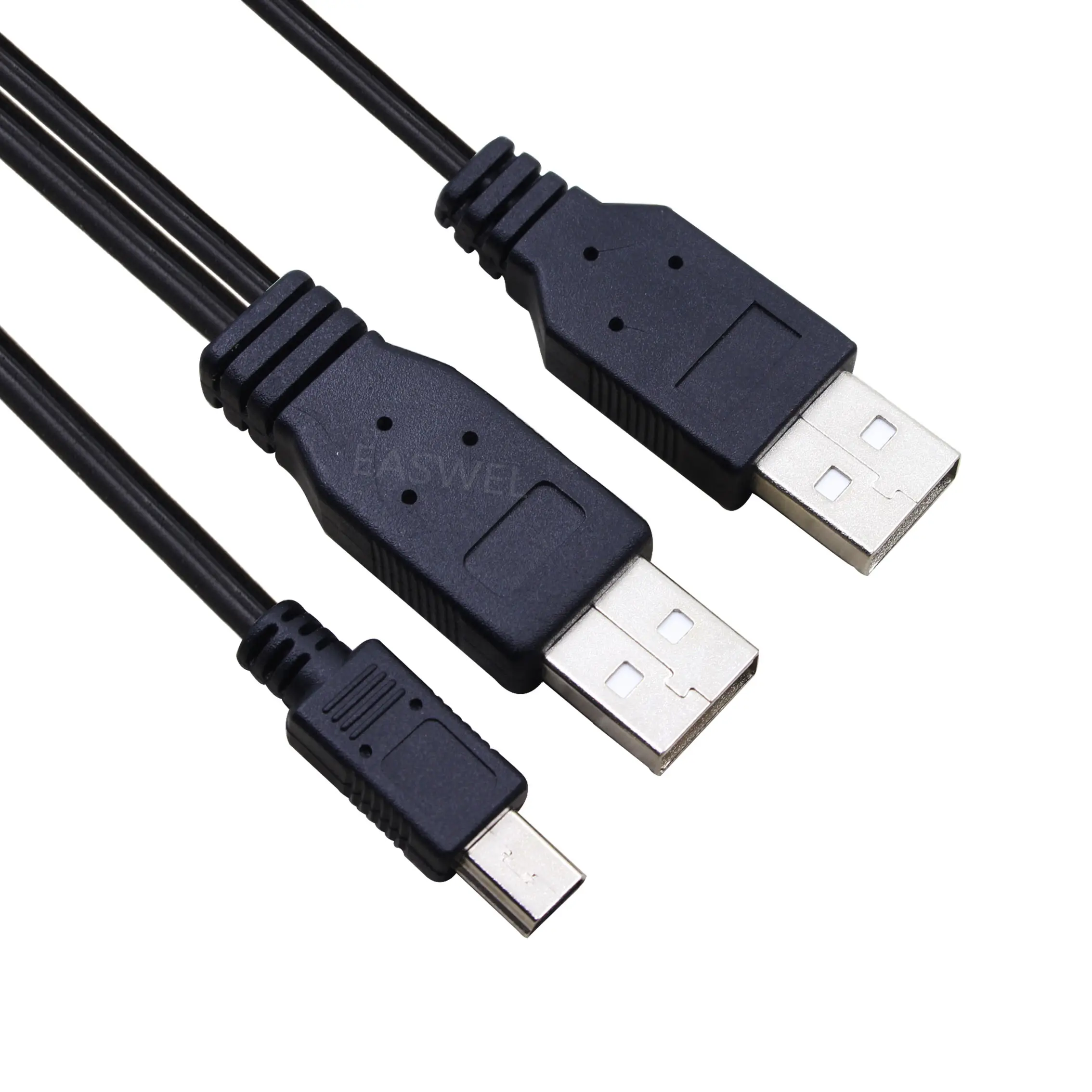 mini USB Charger+Data SYNC Y Cable Cord For Bamboo Fun Tablet CTE