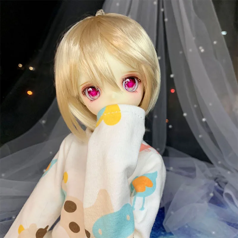 1/4 1/6 BJD длинные рубашки с принтом милые топы для 1/4 1/6 BJD куклы аксессуары для кукольной одежды свободный стиль
