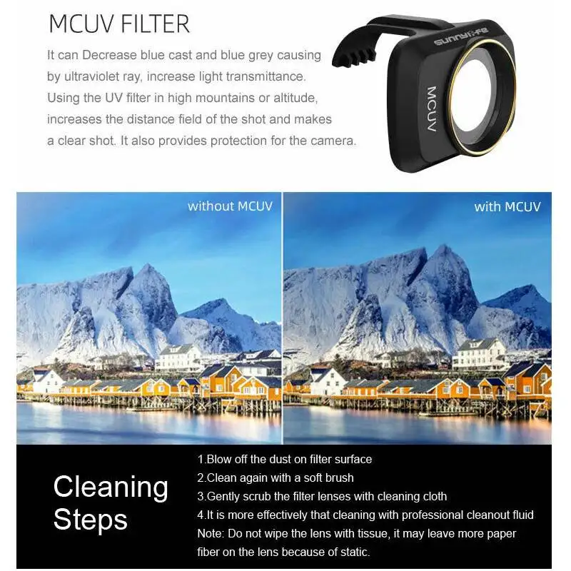 Фильтр для объектива CPL, MCUV, ND4, ND8, ND16, ND32, защита объектива камеры от солнца, аксессуары для DJI Mavic Mini Drone camera