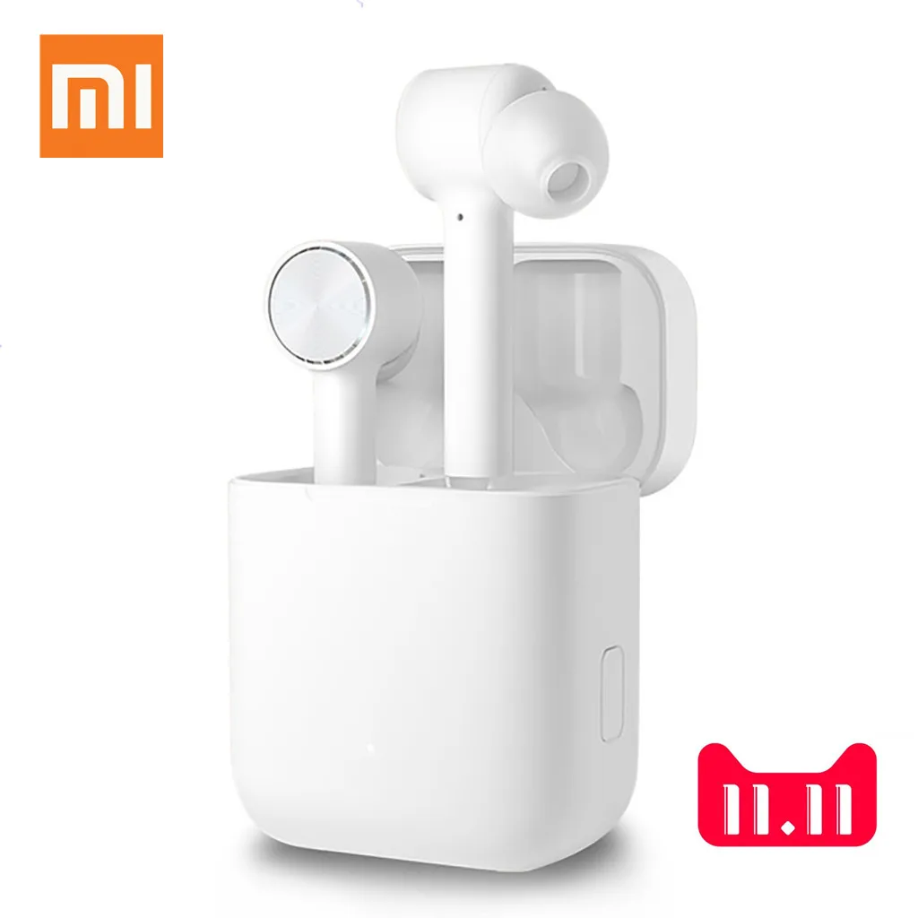 В Xiaomi Airdots Pro Binaural TWS беспроводные Bluetooth наушники стерео бас Bluetooth V4.2
