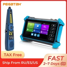 Pegatah-monitor 4K de 8MP, HDMI, VGA, entrada, CCTV, probador de cámara Ip, IPC, probador poe, cámara cctv