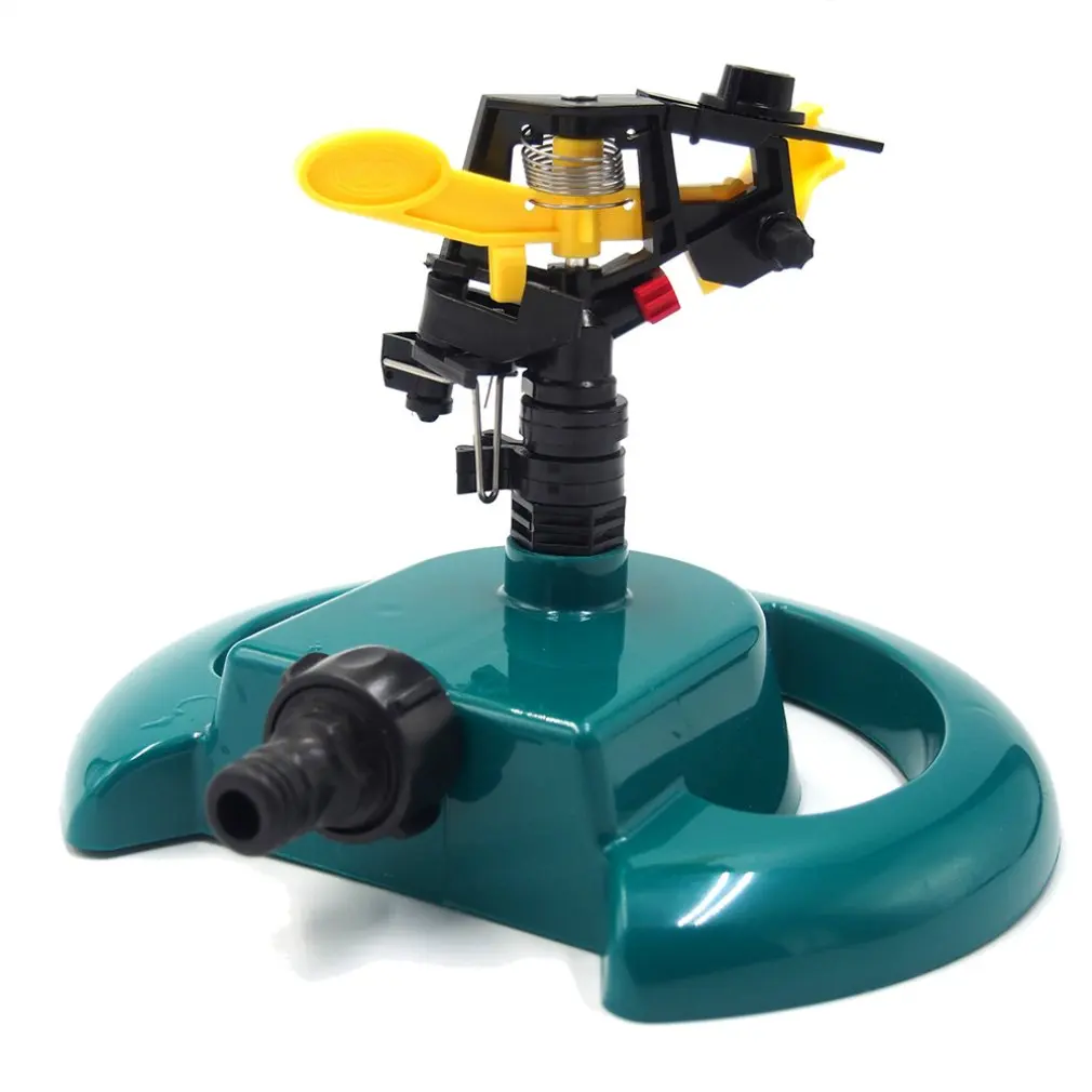

1 pcs Special medicine spraying artifact fish pond on disc base Automatic rotation design plastic Sprinkler