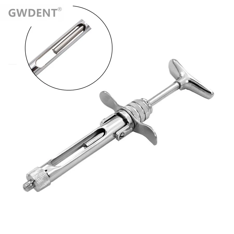 Seringue Dentaire Auto-aspirante 1,8 Ml - Lot De 5 Pièces - Pour Cartouches