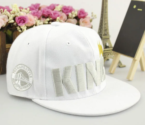 Детская бейсбольная кепка King s, Детская кепка NY, хип-хоп, снэпбэки для мальчиков и девочек, шляпы kazkiet, фирменная Белая Кепка с сеткой, 50-54 см, H295