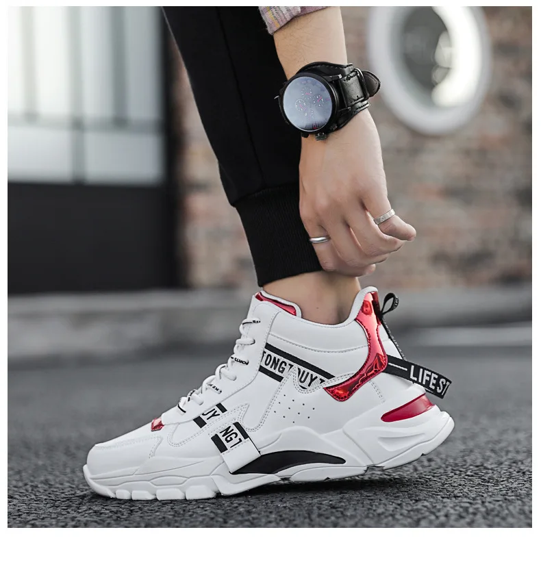 Харадзюку осенние винтажные кроссовки мужская повседневная обувь мужские удобные модные теннисные кроссовки N9-67