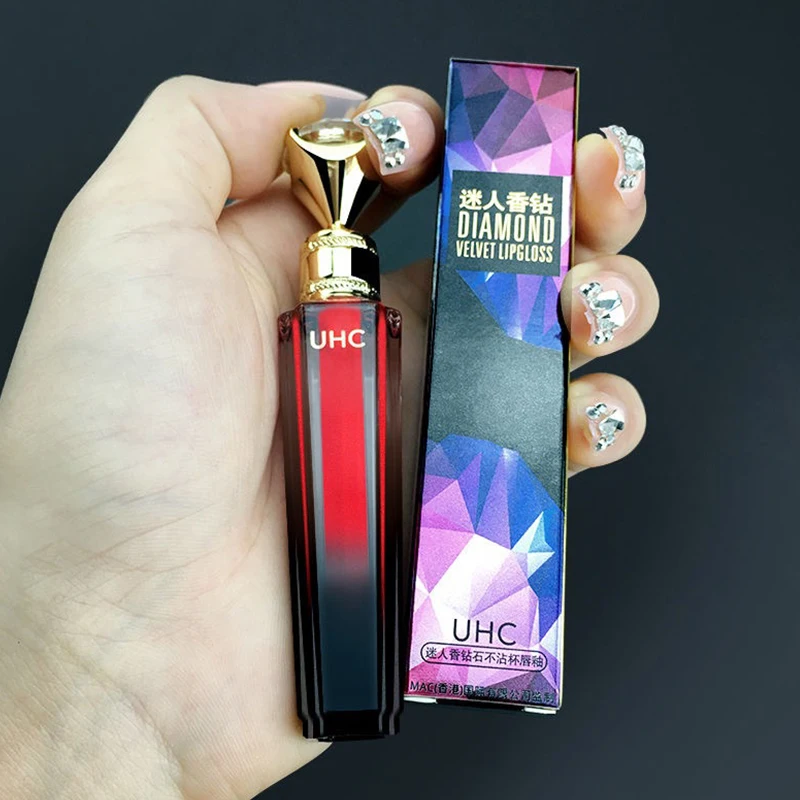 Женский роскошный блеск для губ Cup Sceptre Diamond Mist Увлажняющий блеск для губ Макияж
