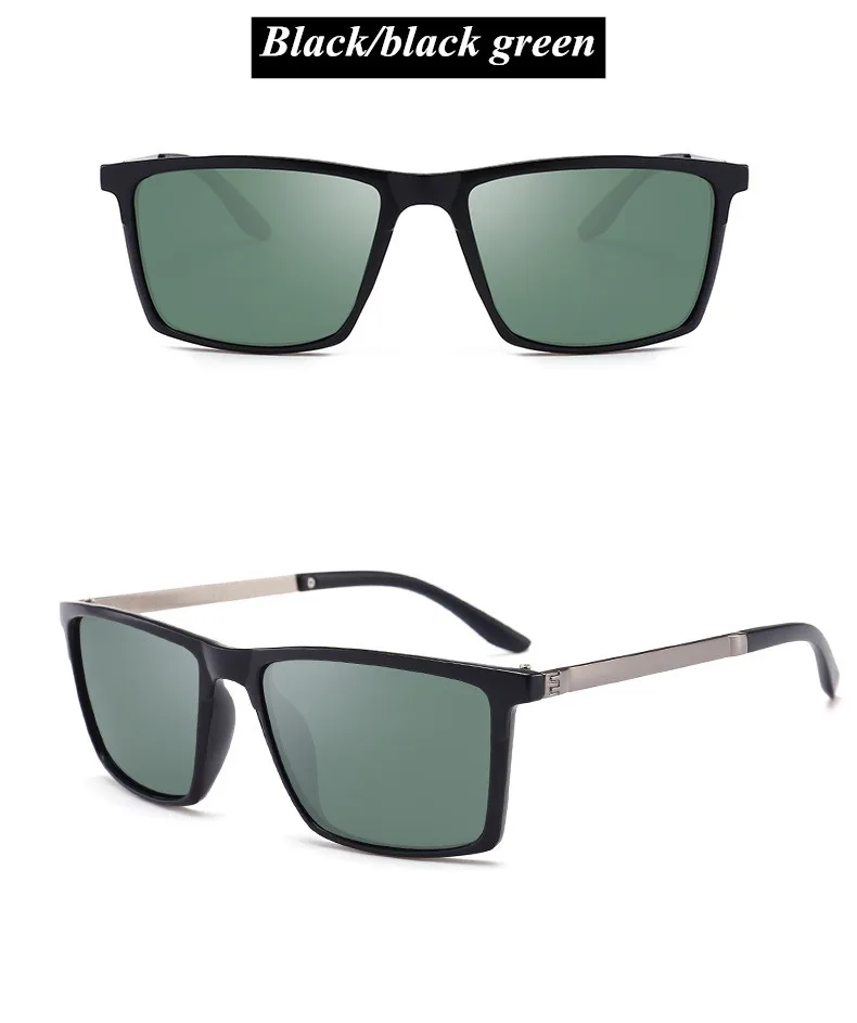 Новые модные трендовые HD поляризованные солнцезащитные очки мужские классические ретро Универсальные солнцезащитные очки анти-УФ очки для рыбалки