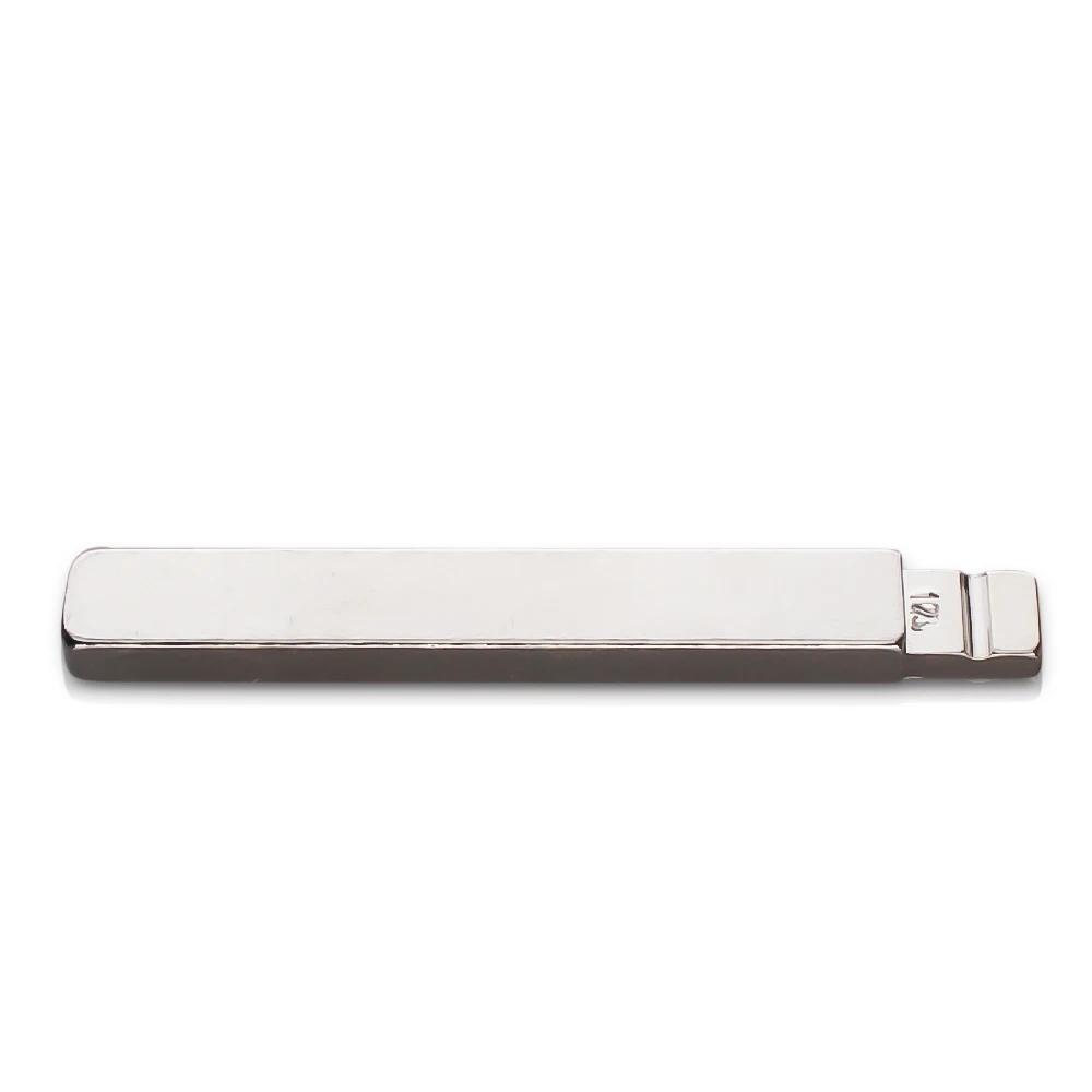 KEYYOU 5/10/20/50 NO.123 Modified Flip Car Key Blade For TOYOTA Corolla Repalcement Folding Remote Blank Uncut#123 Blade