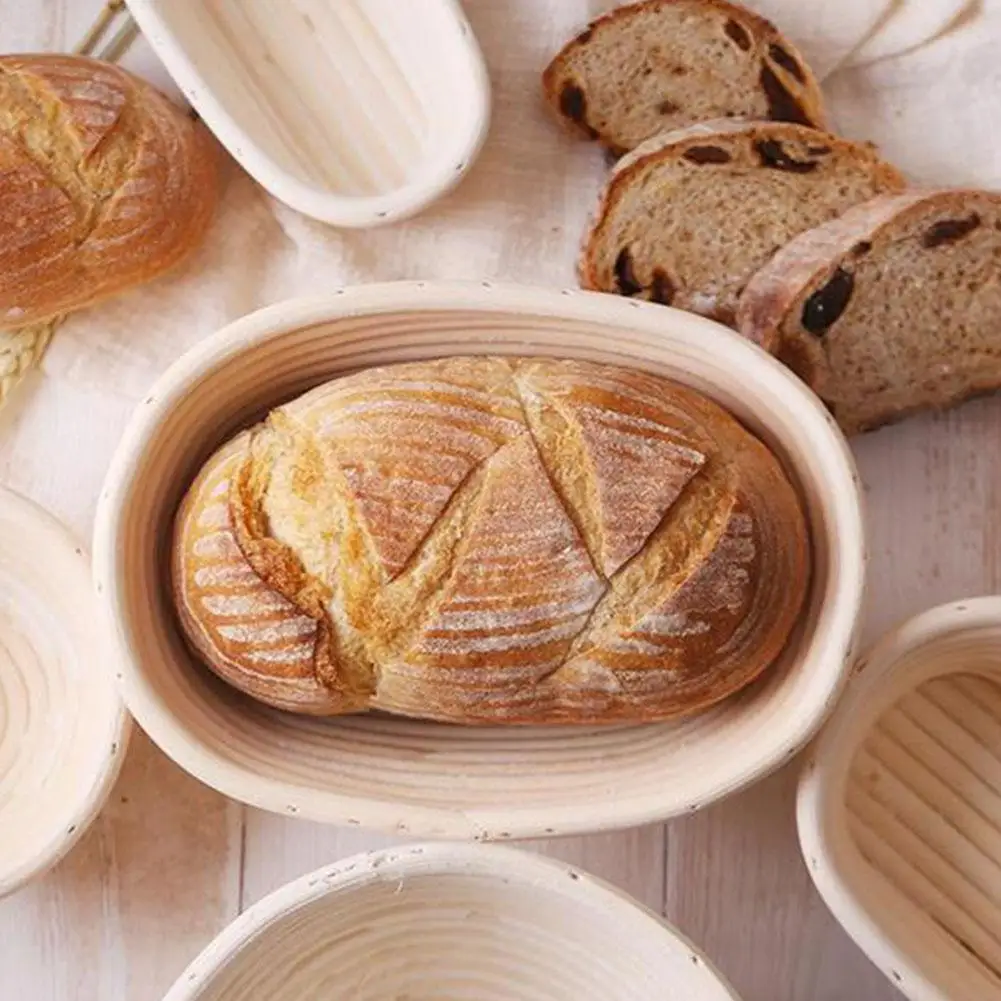 TWISTER. CK 3 размера овальное тесто Banneton Brotform Dougn ротанг защита хлеба доказательство корзины инструменты 1 шт ферментированный ротанг корзина