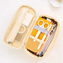 Милый школьный Карандаш Чехол большие ручка сумка многофункциональные Канцтовары, дополнения в коробке, косметическая коробка подарка