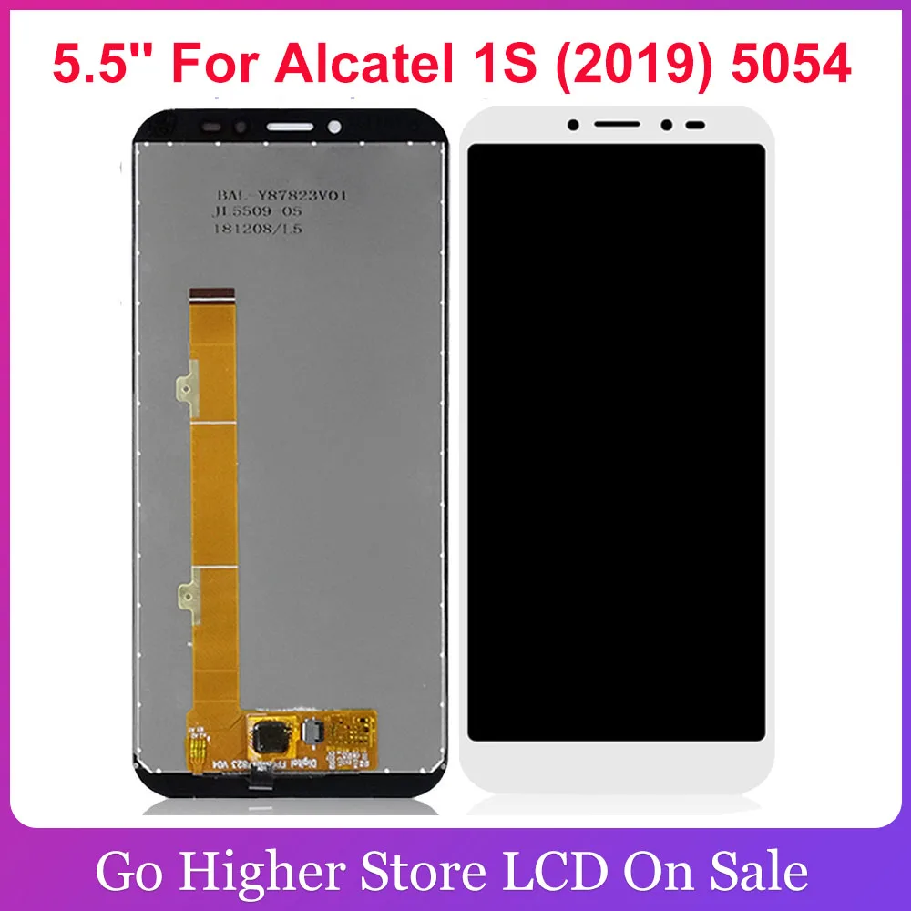 ЖК дисплей 5 ''для Alcatel 1S (2019) 5054 5024D 5024A 5024J OT5024 5024 сенсорный экран дигитайзер