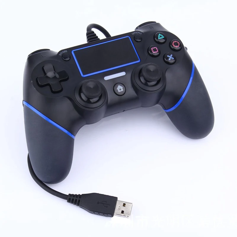Для PS4 USB проводной блок управления, джойстик Джойстик для sony Playstation геймпады несколько вибраций 1,8 м кабель для PS4 игровой аксессуар