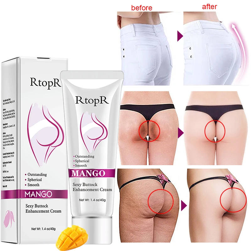 Mango Sexy Buttock Enhancement Cream Body Skin Care Hip Firming Cream Whitening Moisturizing Anti-Aging Buttock Treatment