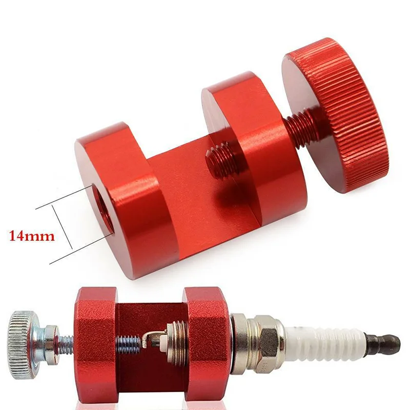 1pc Spark plug Billet Aluminum Precision 14mm 12MM Car Spark Plug Gap 